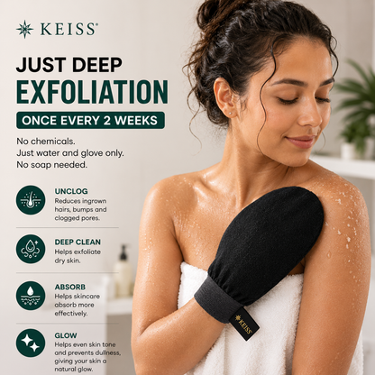 Keiss™ | Guante Exfoliante Marroquí