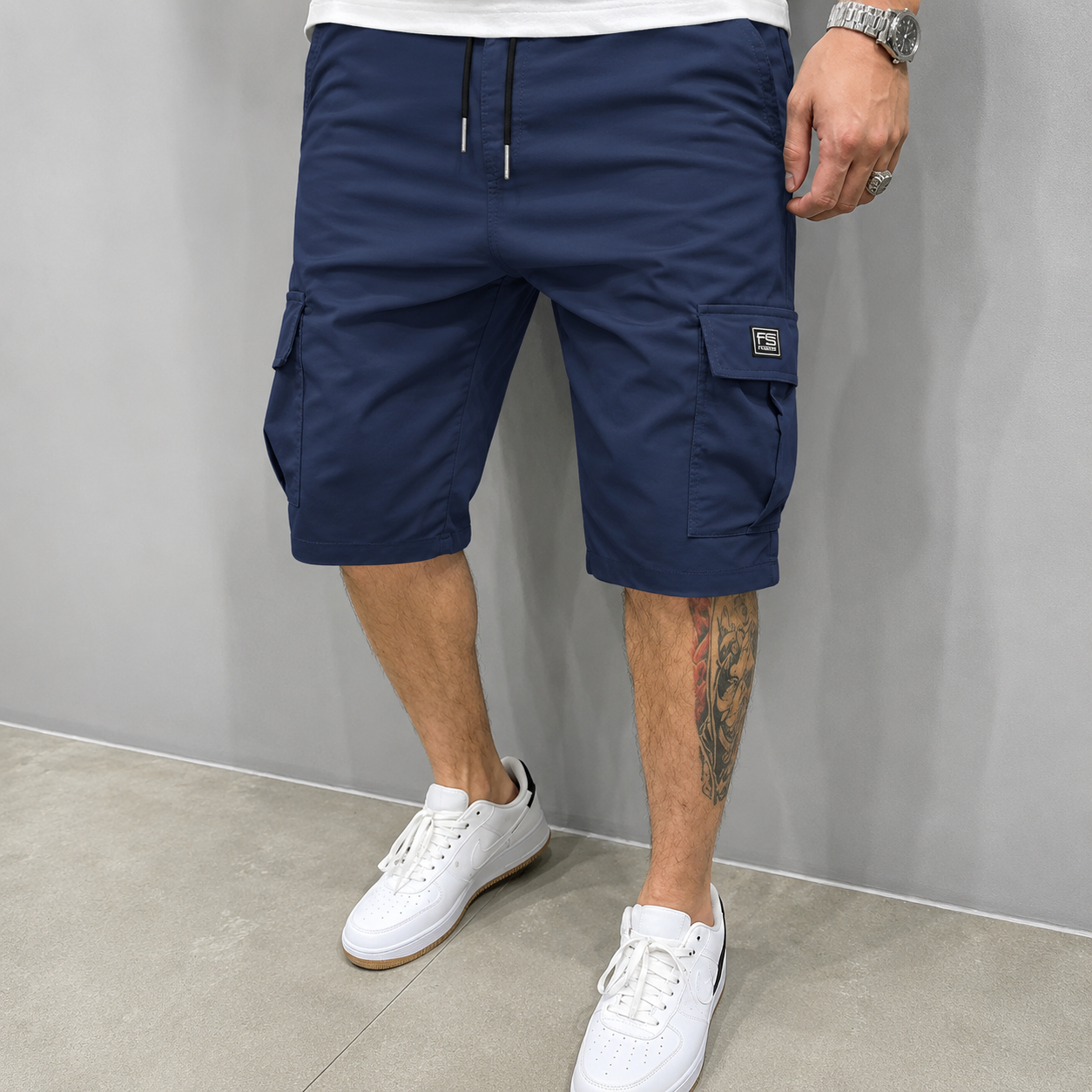 Pantalones cortos cargo de verano UrbanFlex™ para hombre