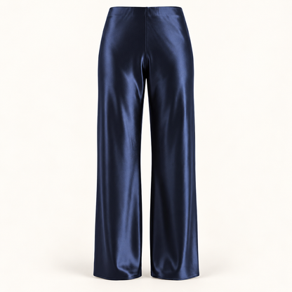 Celeste | Satin-Look Wide-Leg Pants