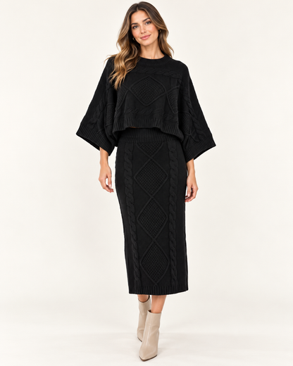Elodie | Textured Knit Co-ord Set