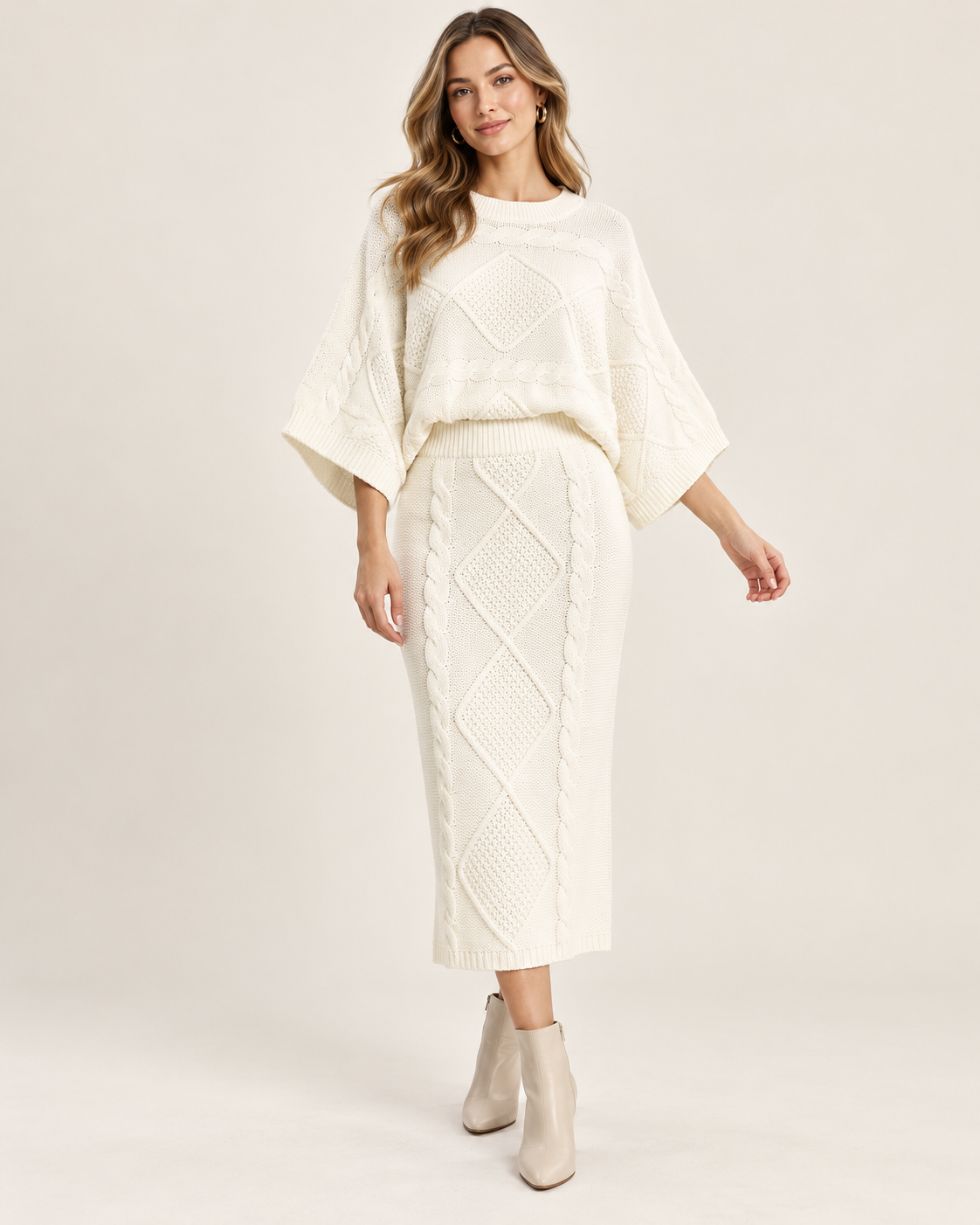 Elodie | Textured Knit Co-ord Set
